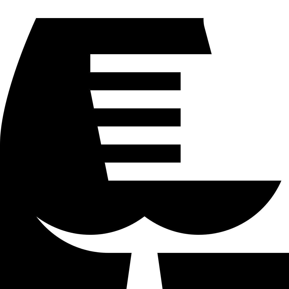 tiny glyph style 性犯罪者 icon