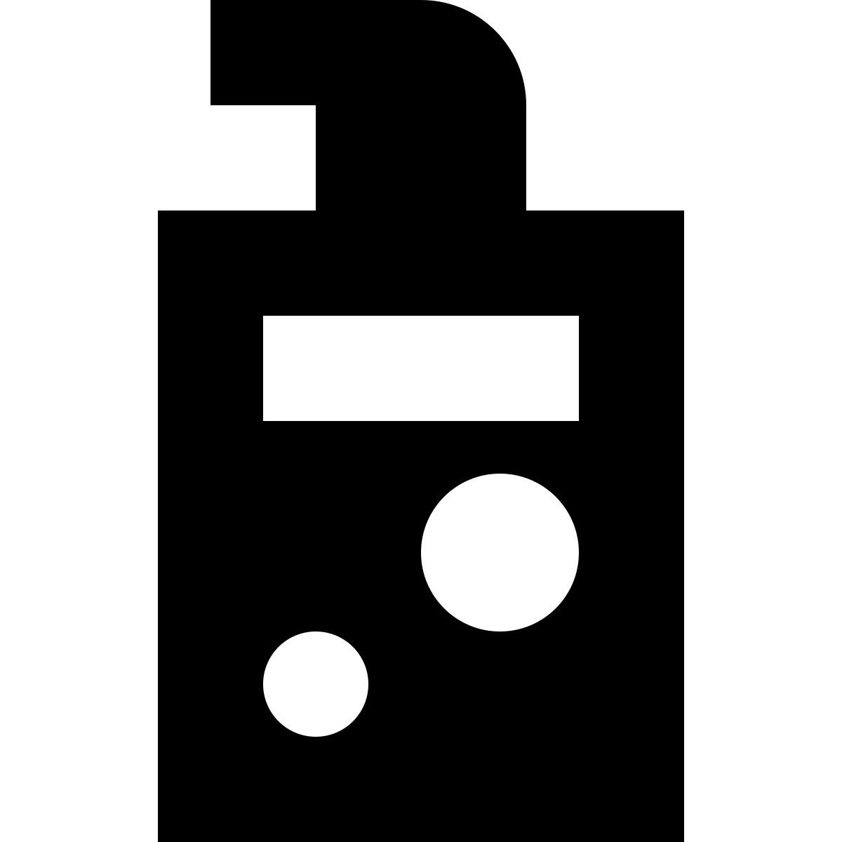 tiny glyph style 洗发水瓶 icon