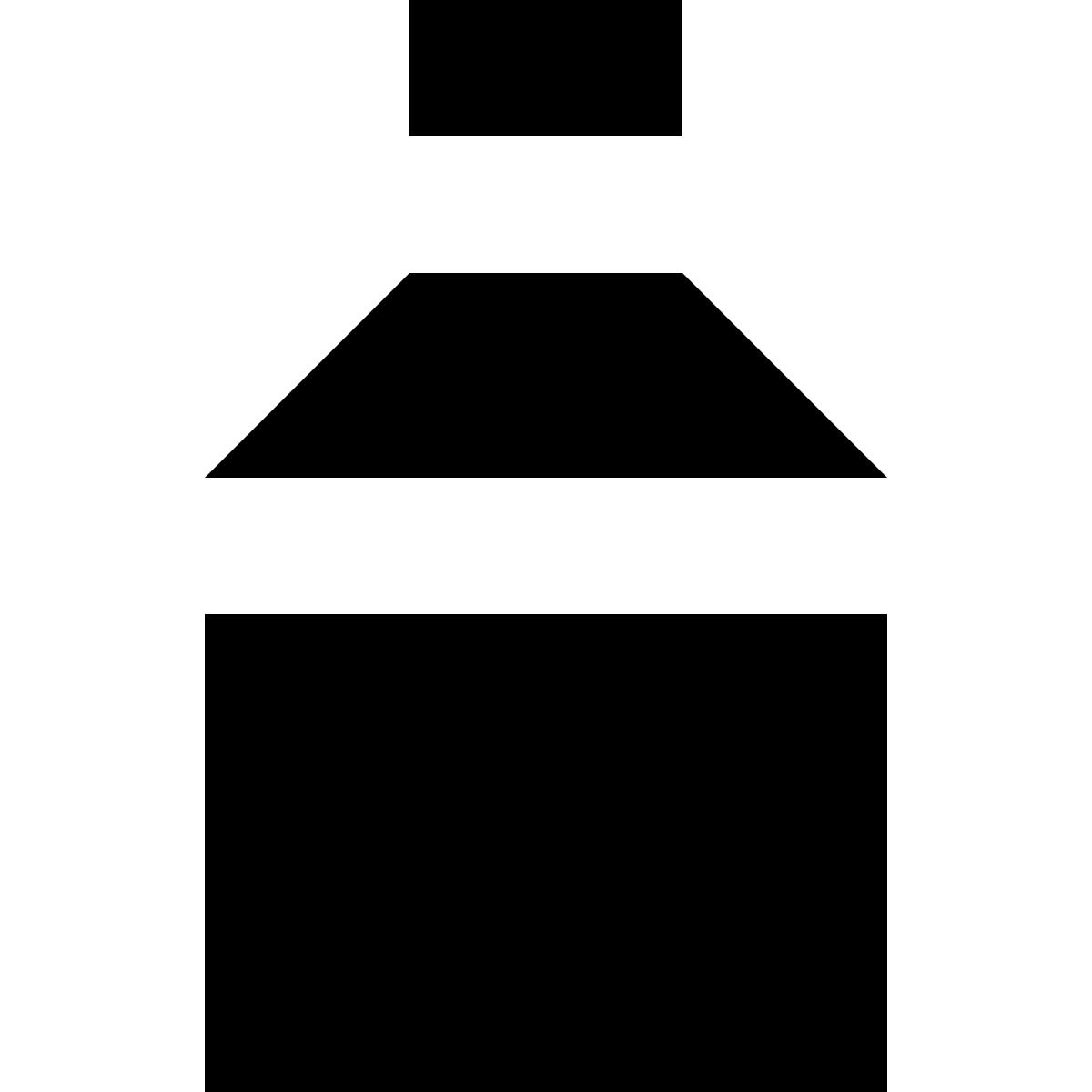 tiny glyph style shampoo icon