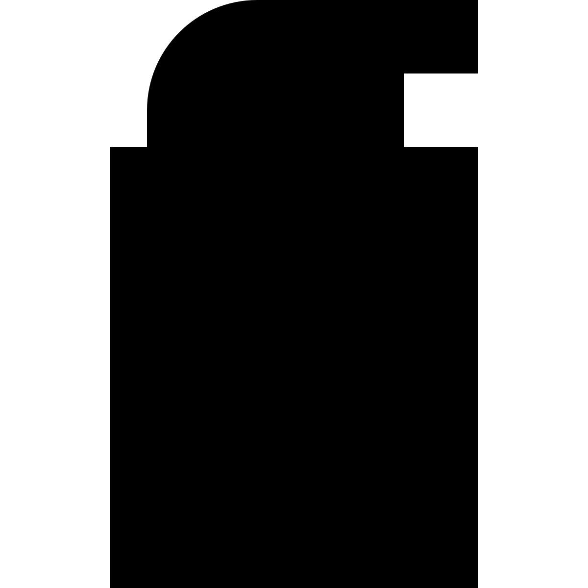 tiny glyph style 剃须膏 icon