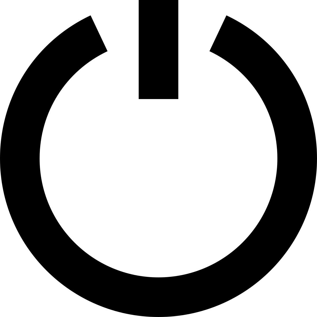 tiny glyph style apagar icon