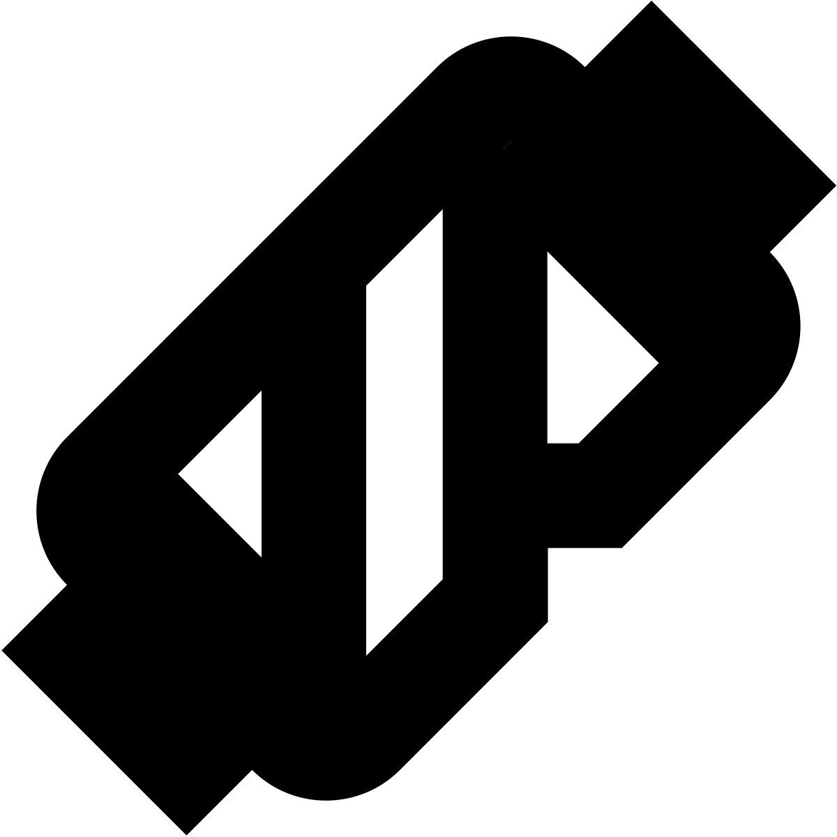 tiny glyph style skibrille icon