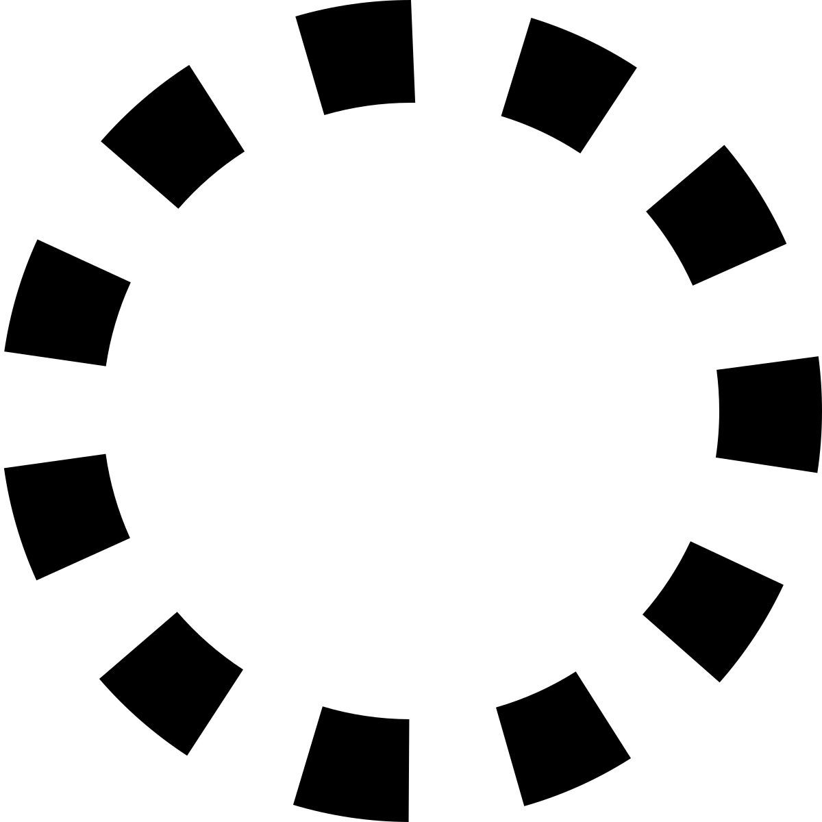 tiny glyph style slo mo icon