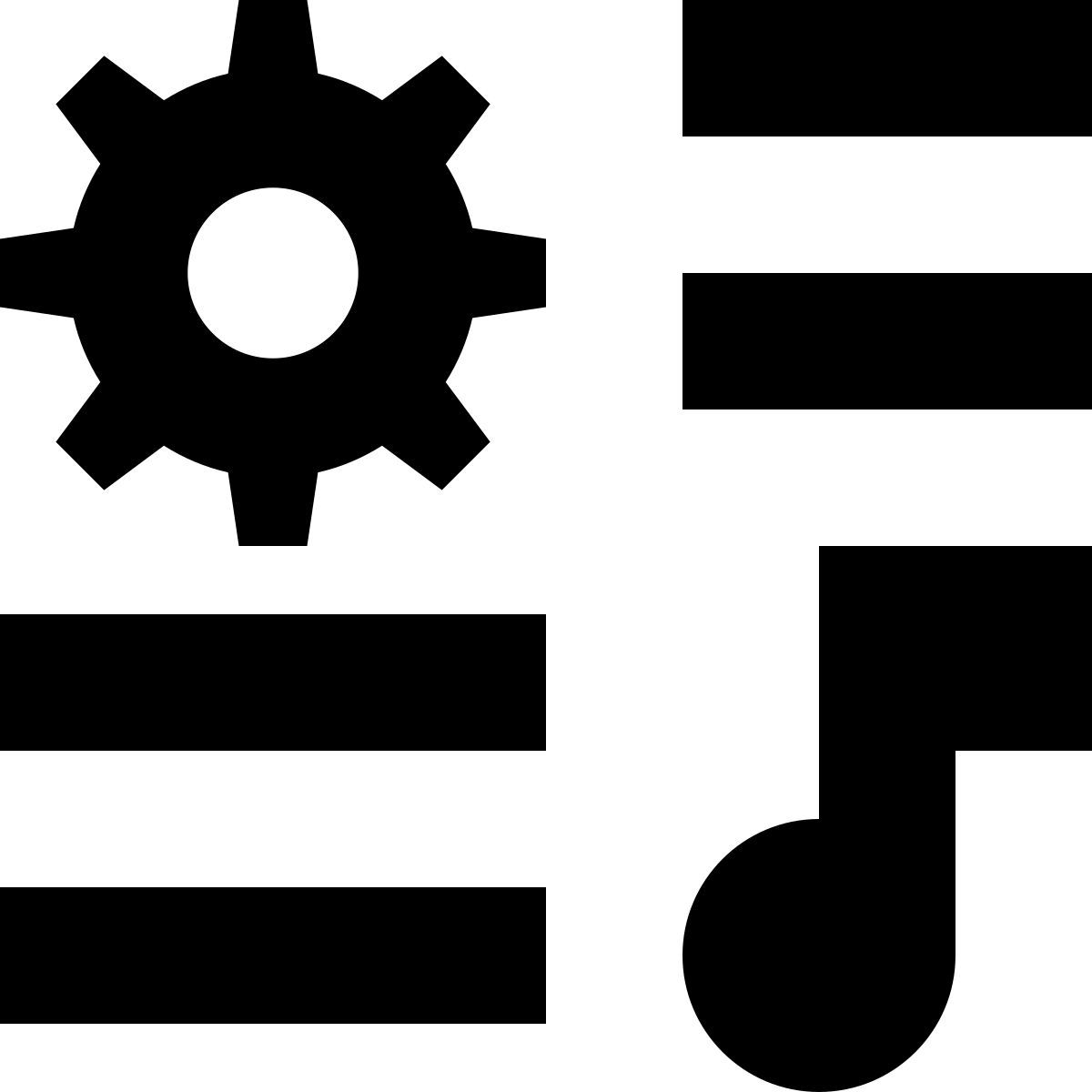 tiny glyph style 智能播放列表 icon