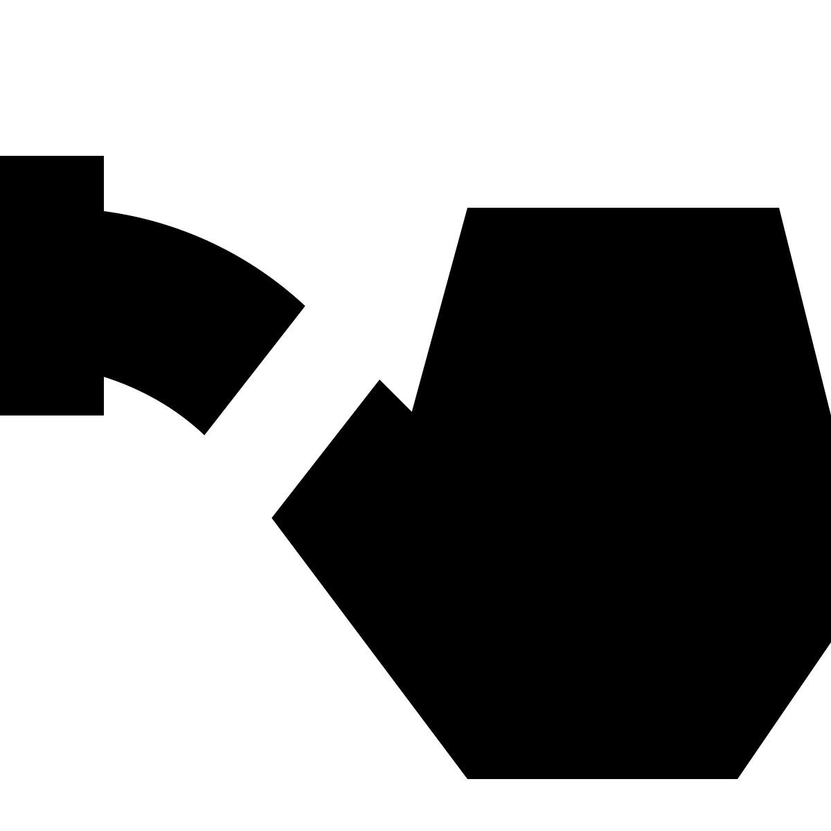 tiny glyph style 吸烟管 icon