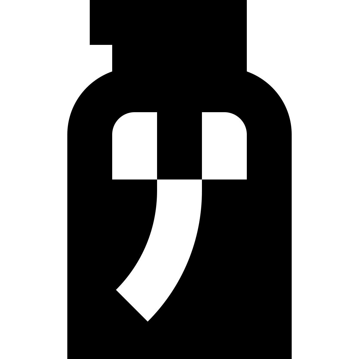 tiny glyph style dispensador de jabón icon