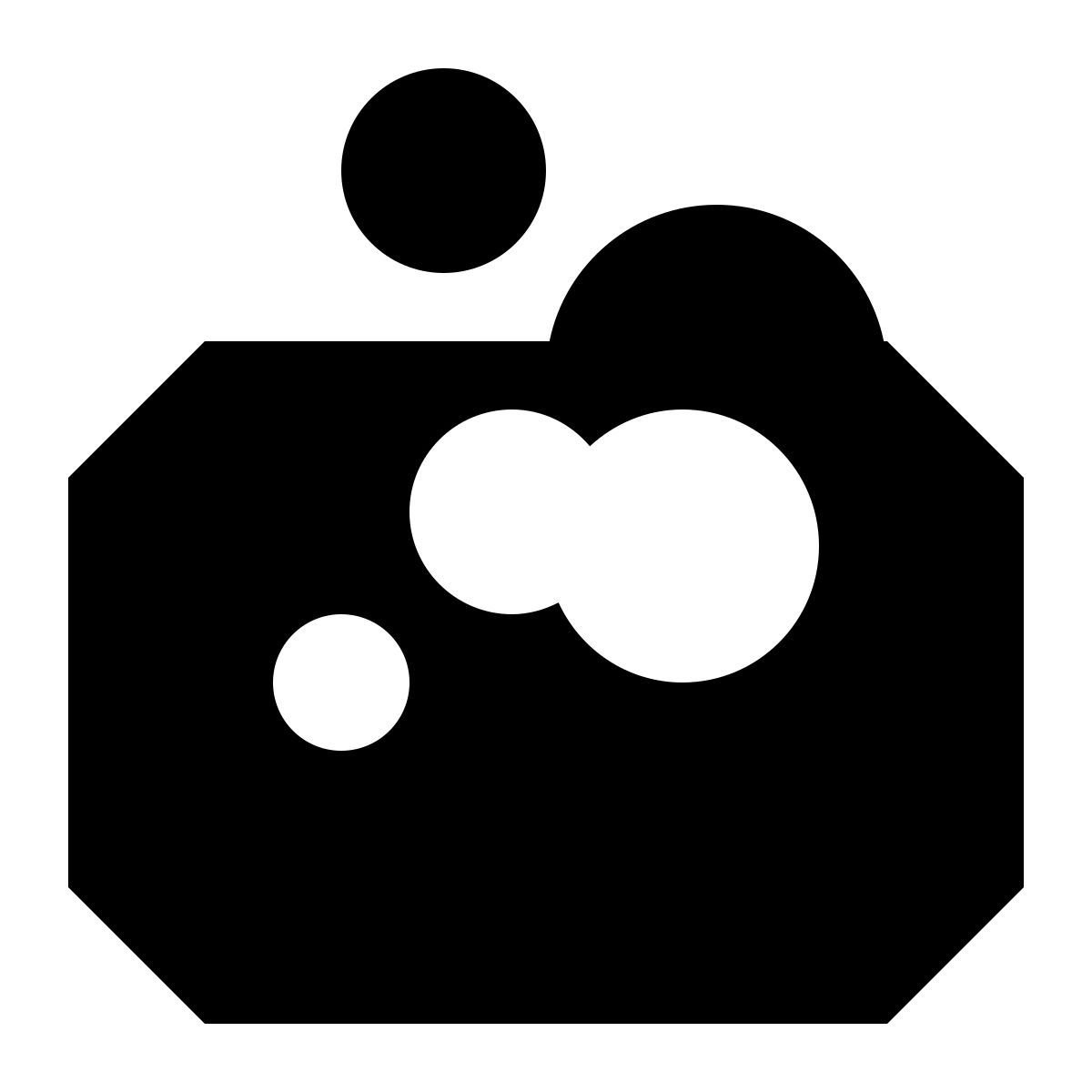 tiny glyph style 肥皂 icon