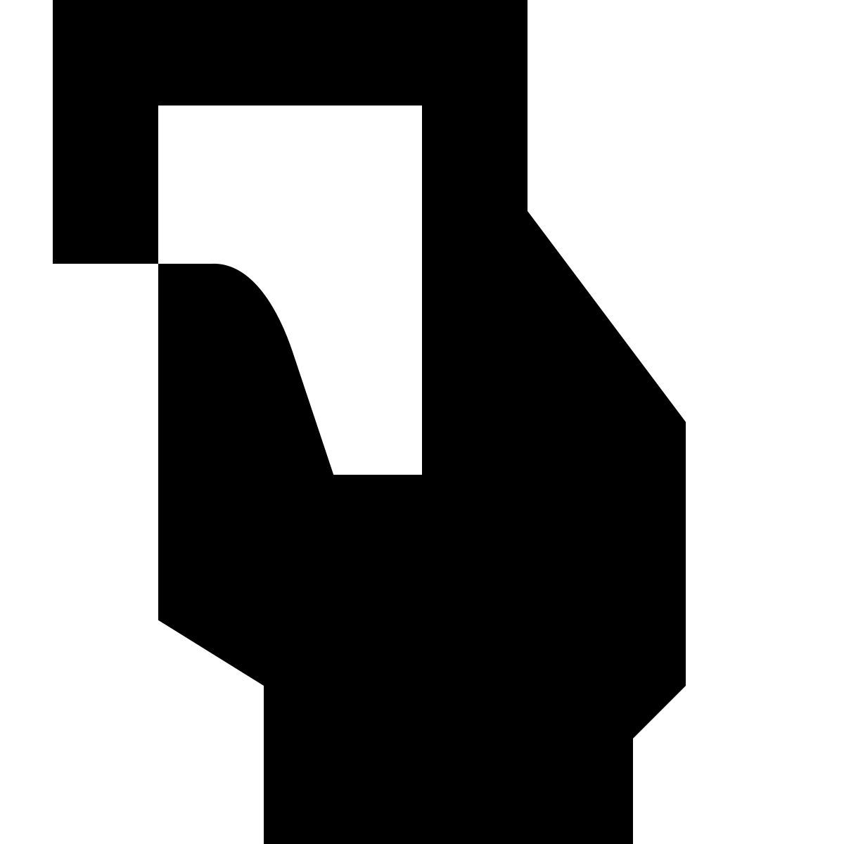 tiny glyph style fußball: gelbe karte icon