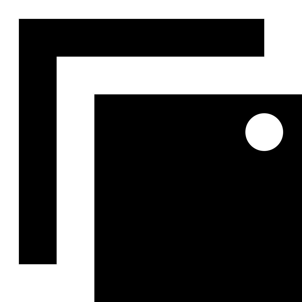 tiny glyph style solid paint icon
