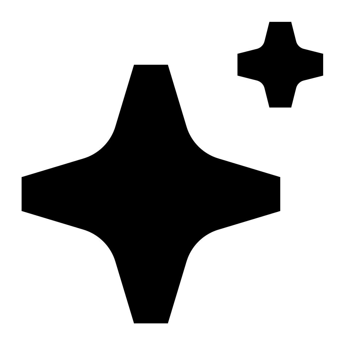 tiny glyph style 闪闪发光的 icon