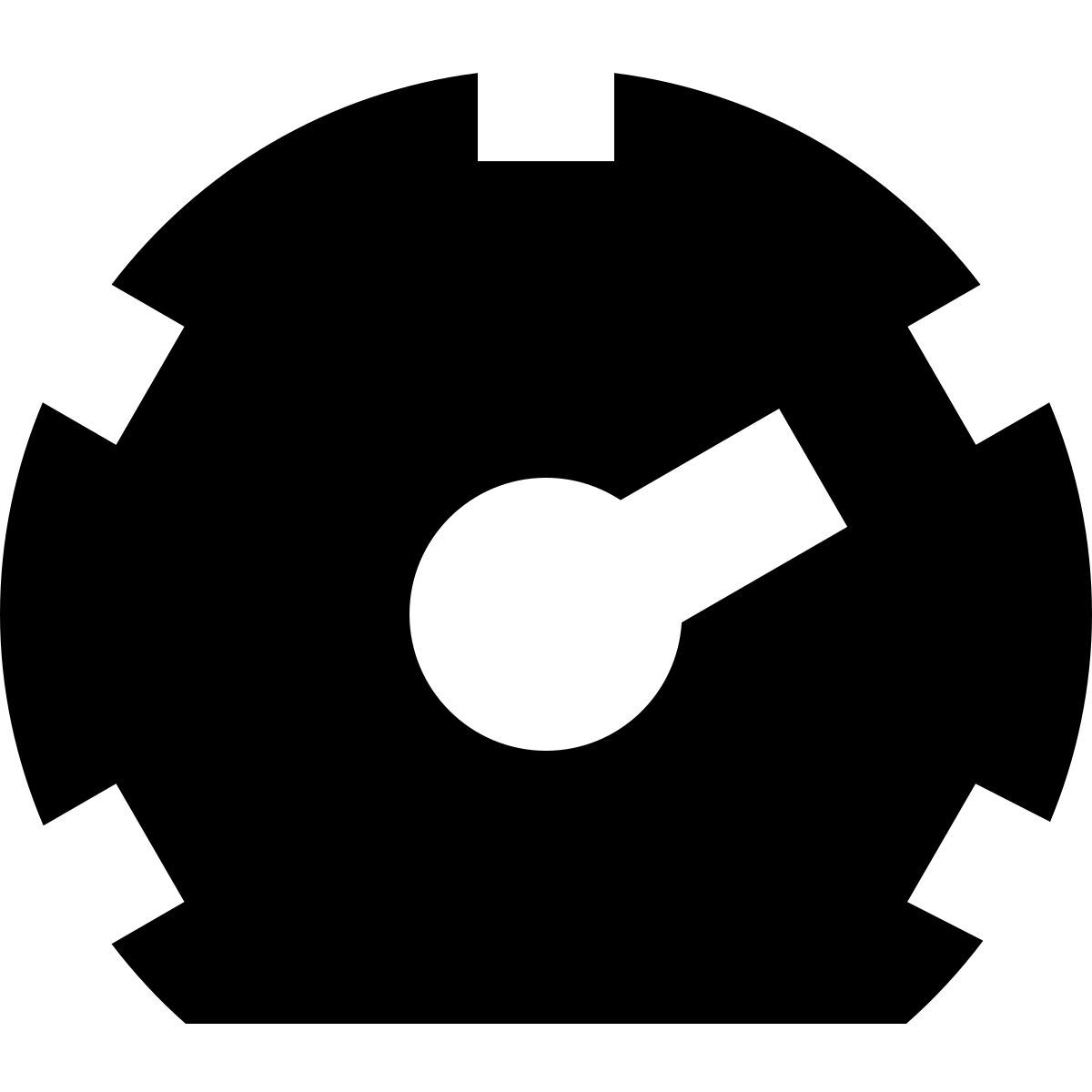 tiny glyph style velocidad icon