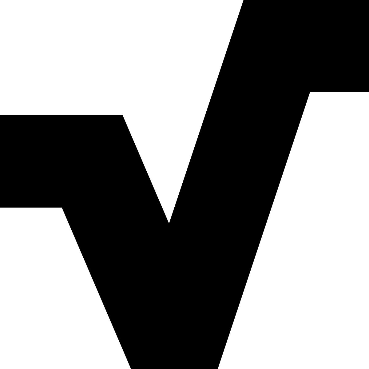 tiny glyph style raiz quadrada icon