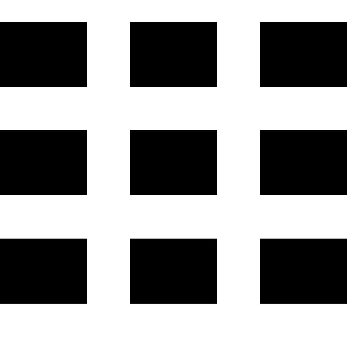 tiny glyph style menu icon