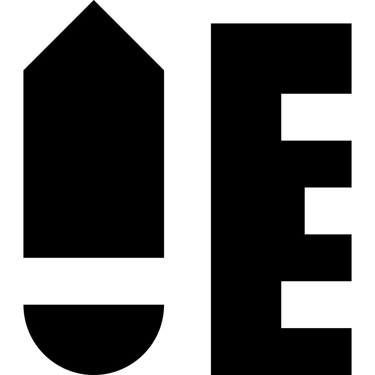 tiny glyph style stationery icon