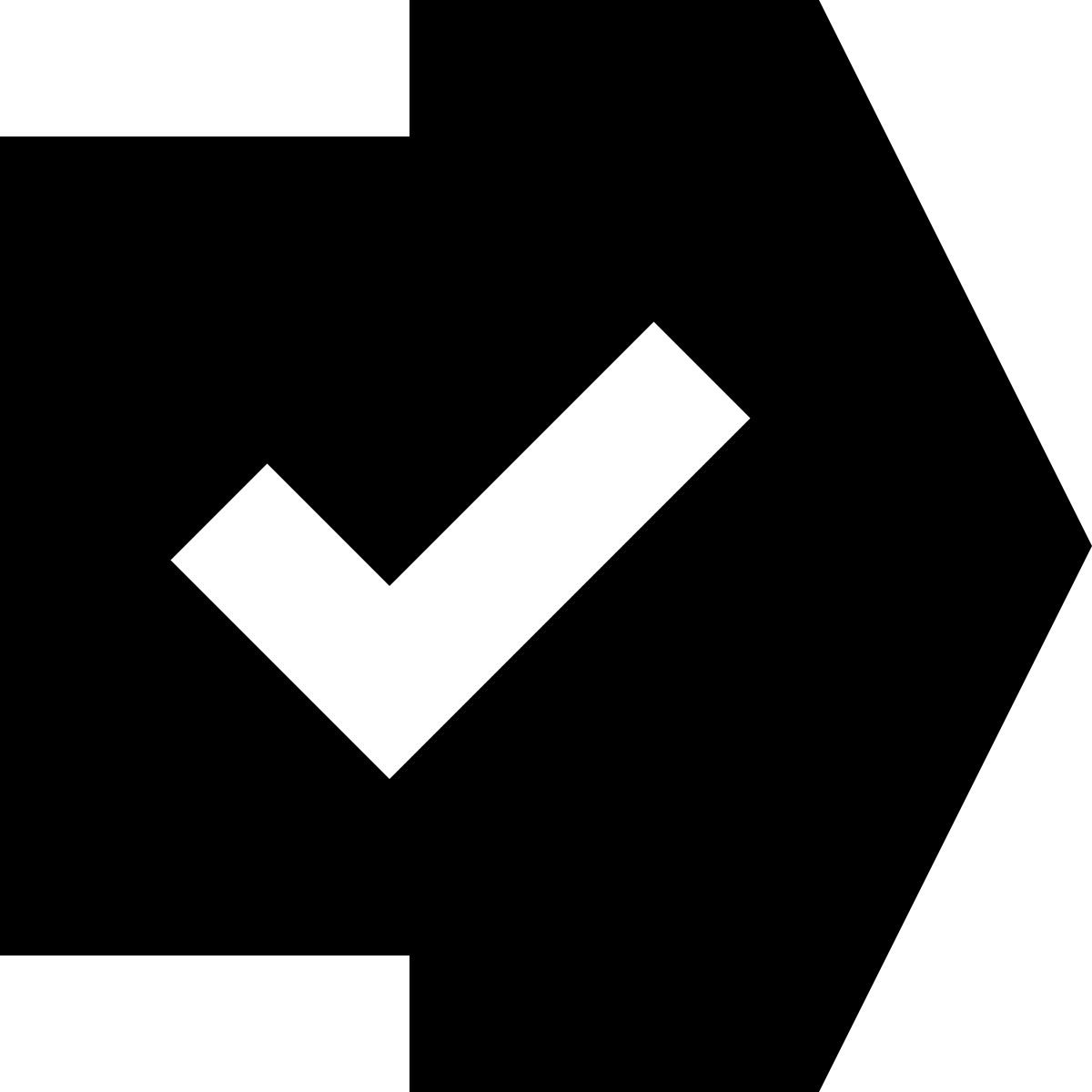 tiny glyph style 承認のために提出 icon