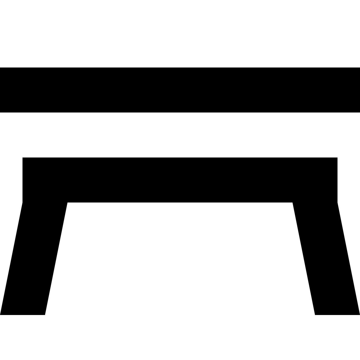 tiny glyph style table icon