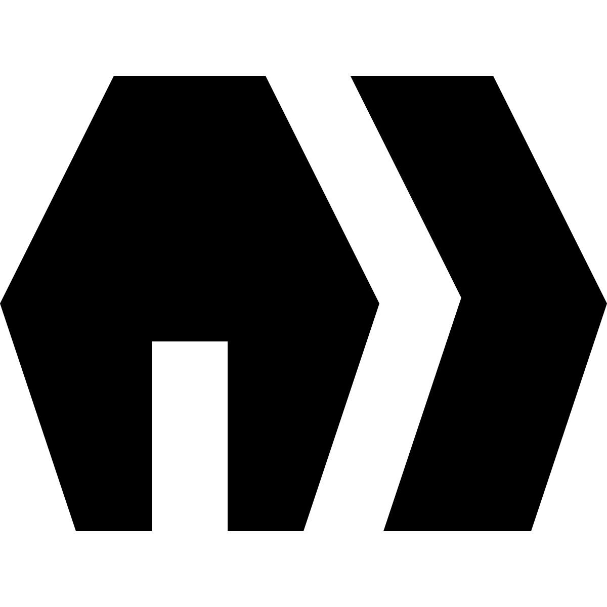 tiny glyph style tenda icon