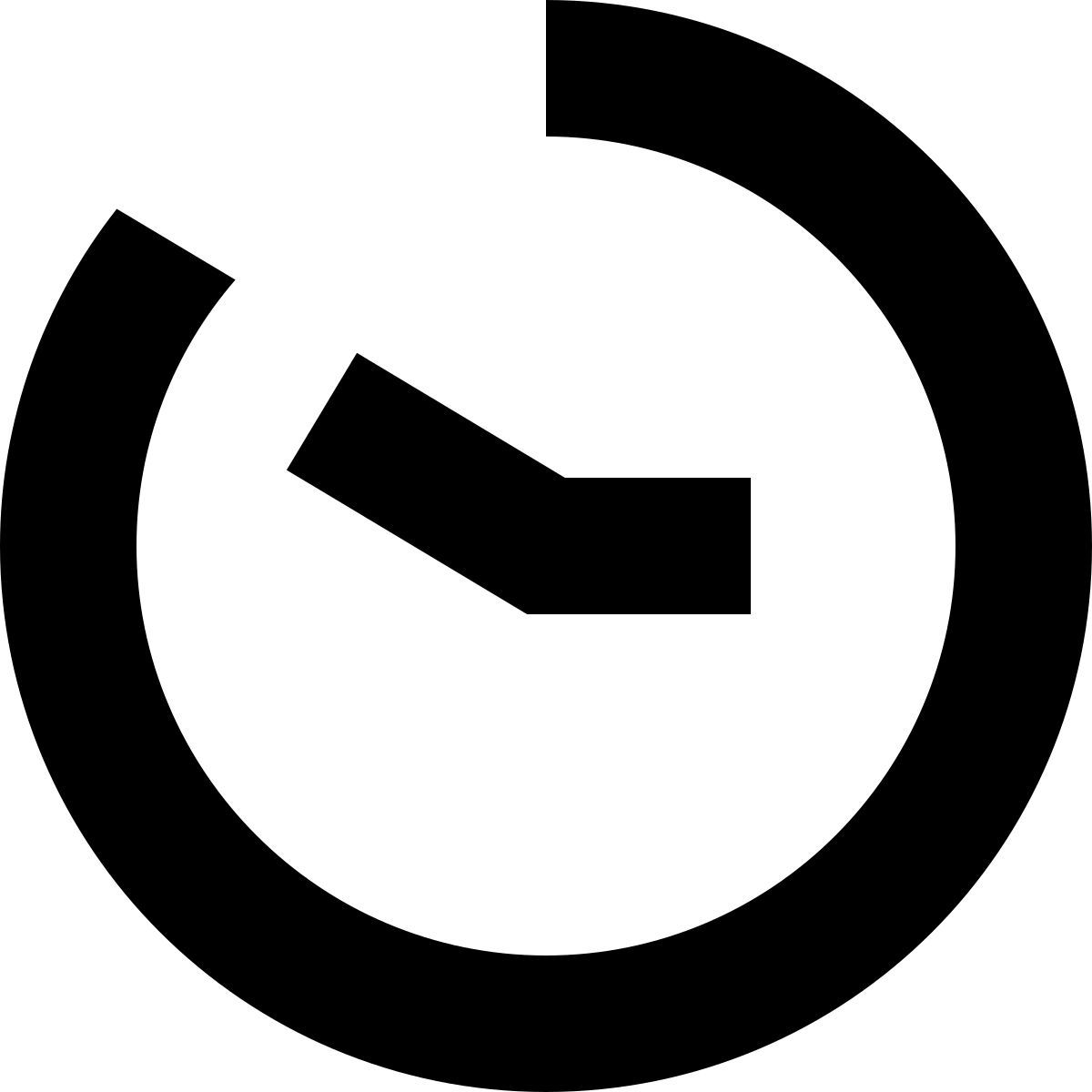tiny glyph style 时间跨度 icon