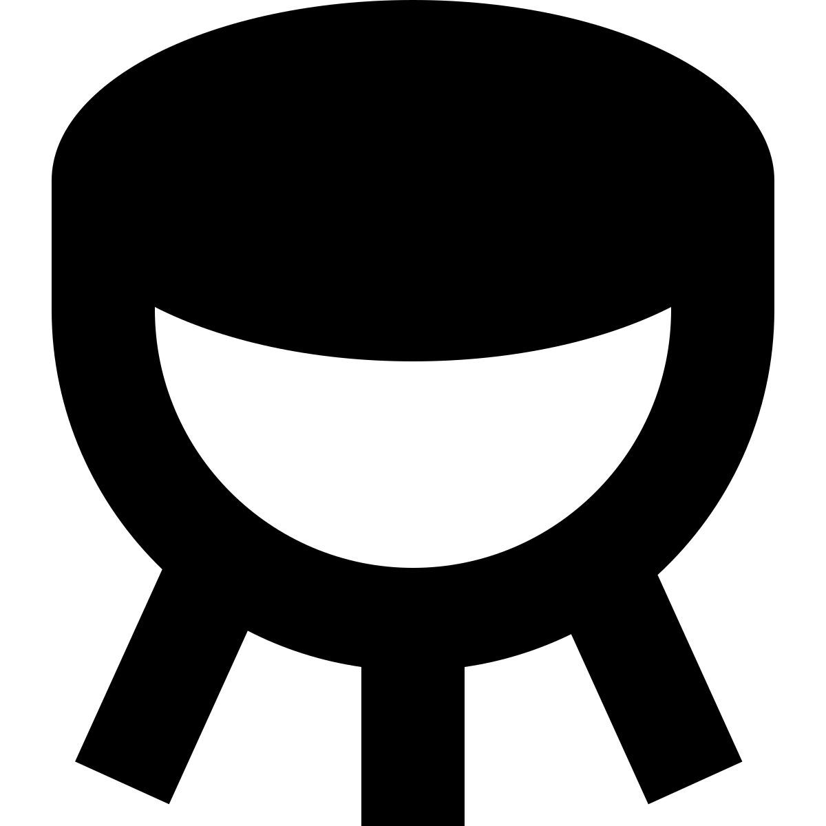 tiny glyph Stil pauke Icon