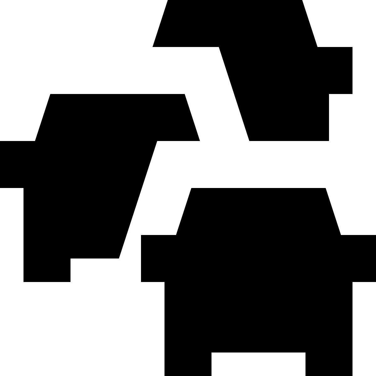 tiny glyph style tráfico icon