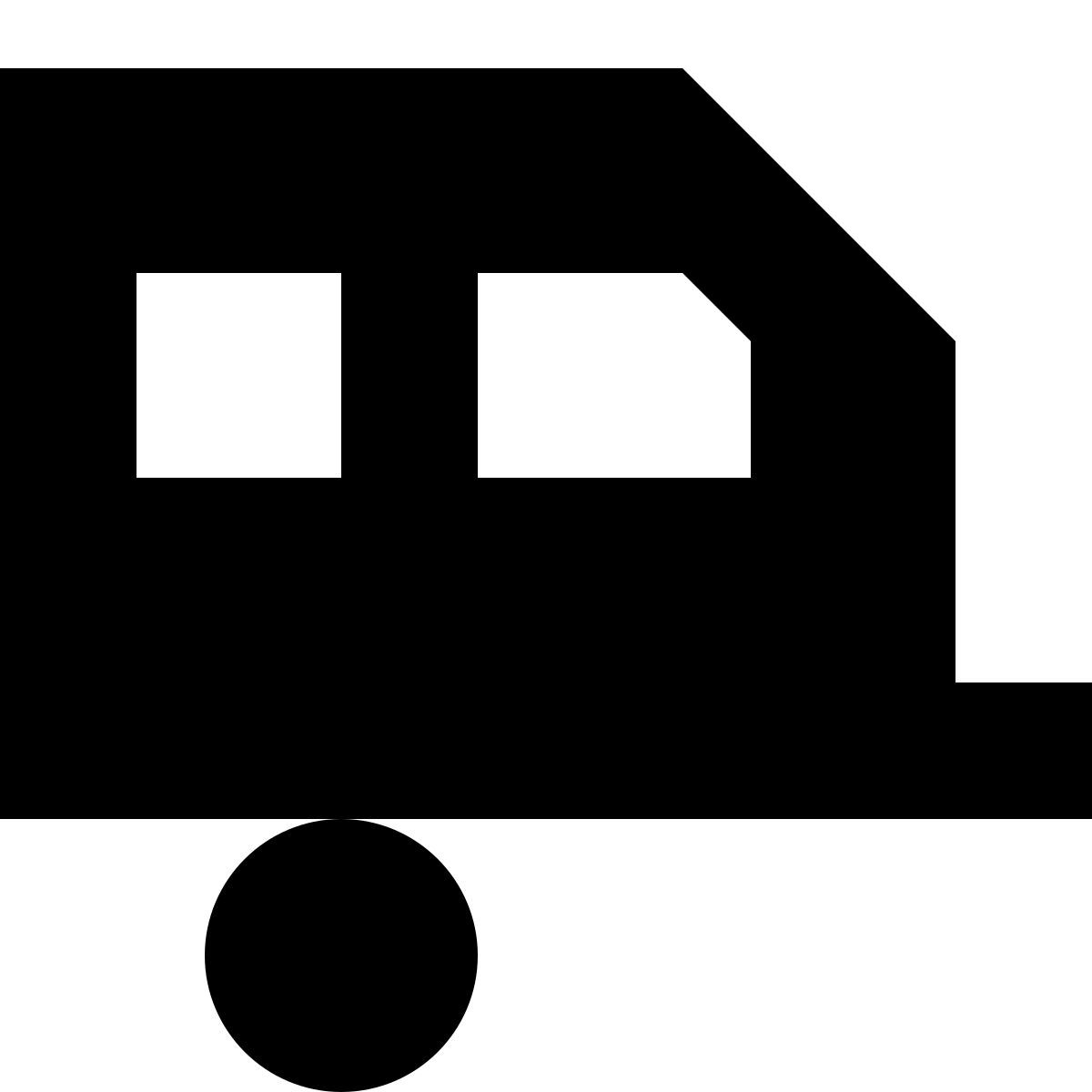 tiny glyph style trailer icon
