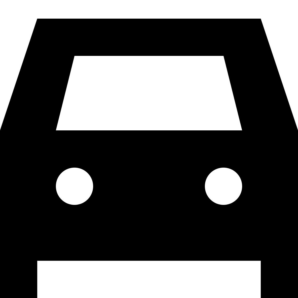 tiny glyph style 交通 icon