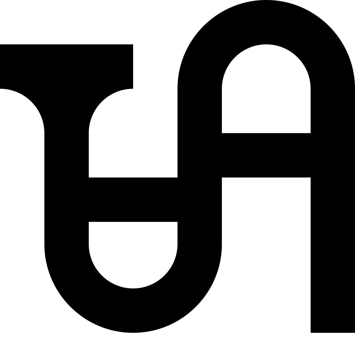 tiny glyph style trombone icon