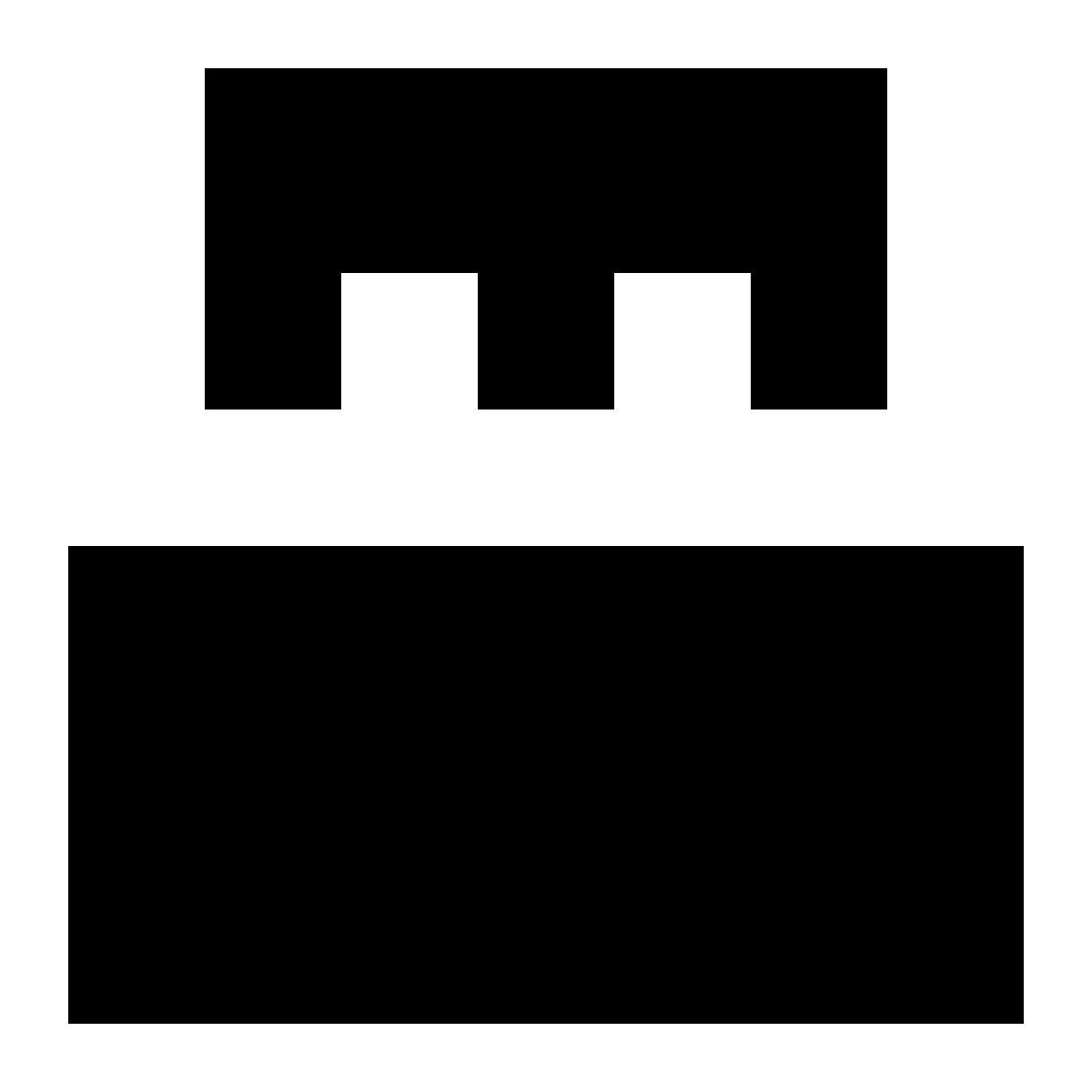 tiny glyph style usb 2 icon