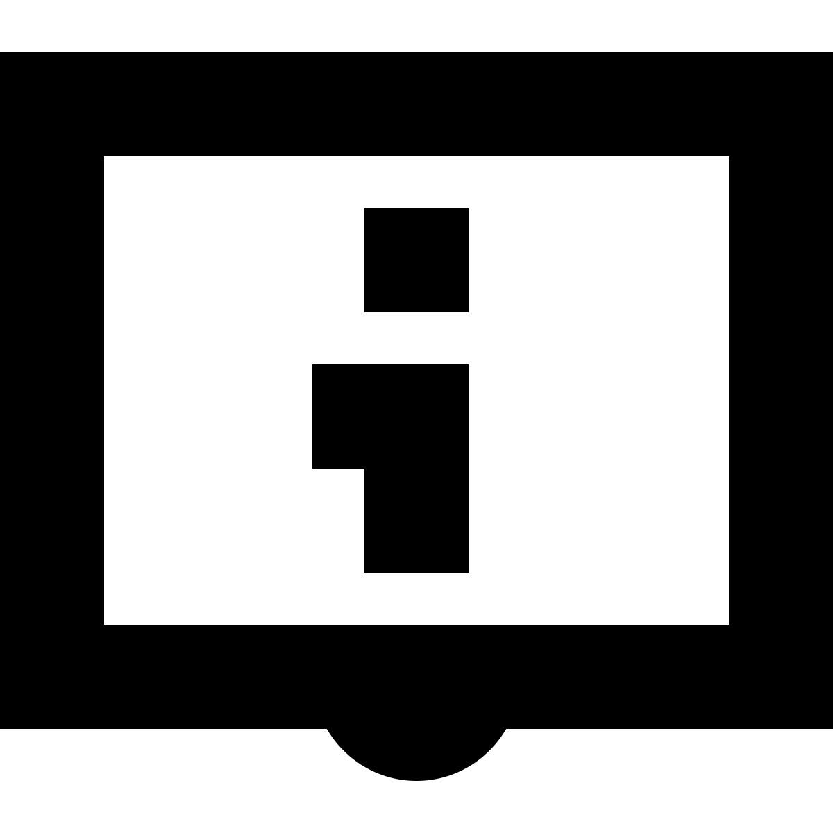 tiny glyph style il manuale d'uso icon