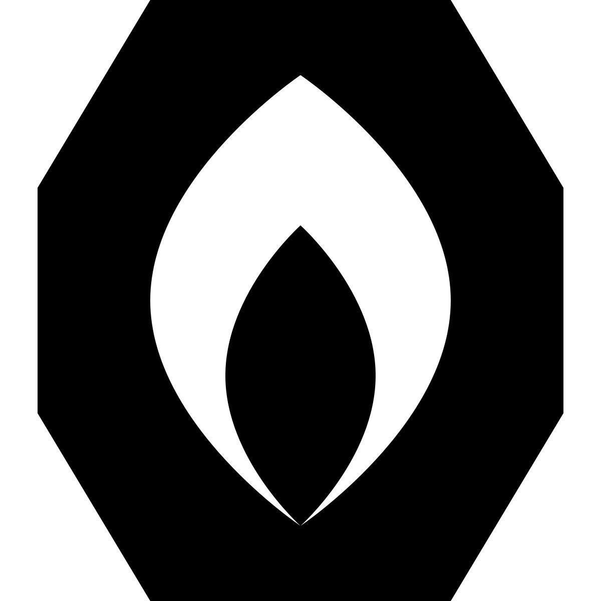 tiny glyph style vagina icon