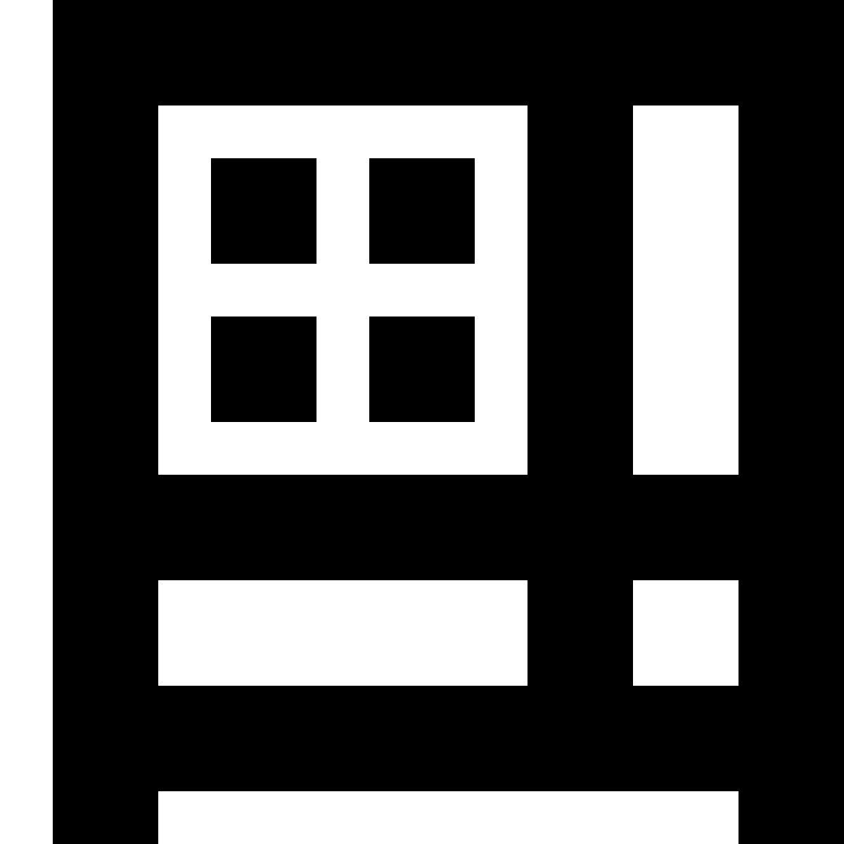 tiny glyph style 售货机 icon