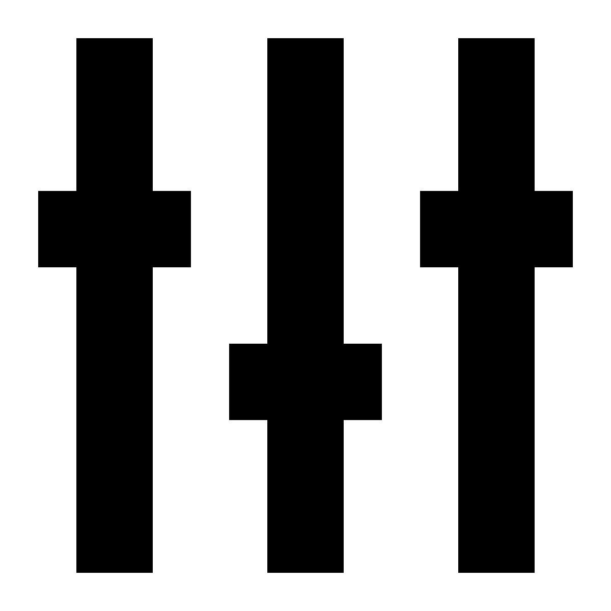 tiny glyph style misturar icon