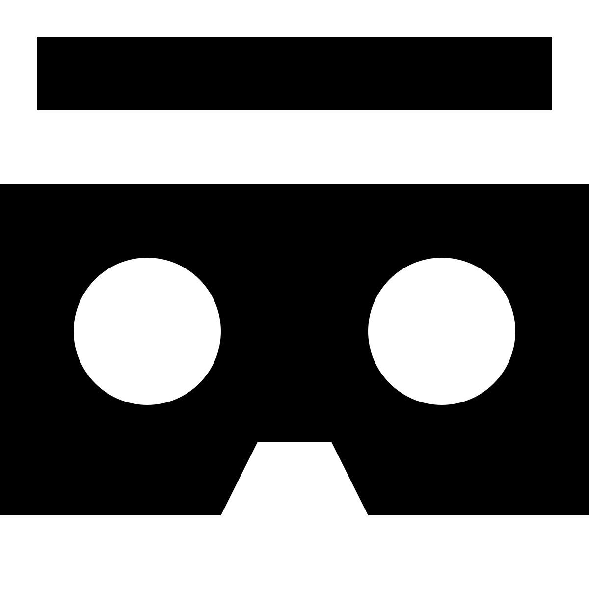 tiny glyph style realidad virtual icon