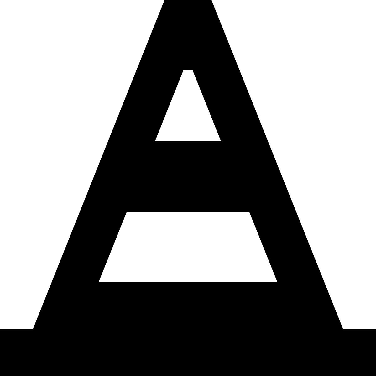 tiny glyph style vlc icon