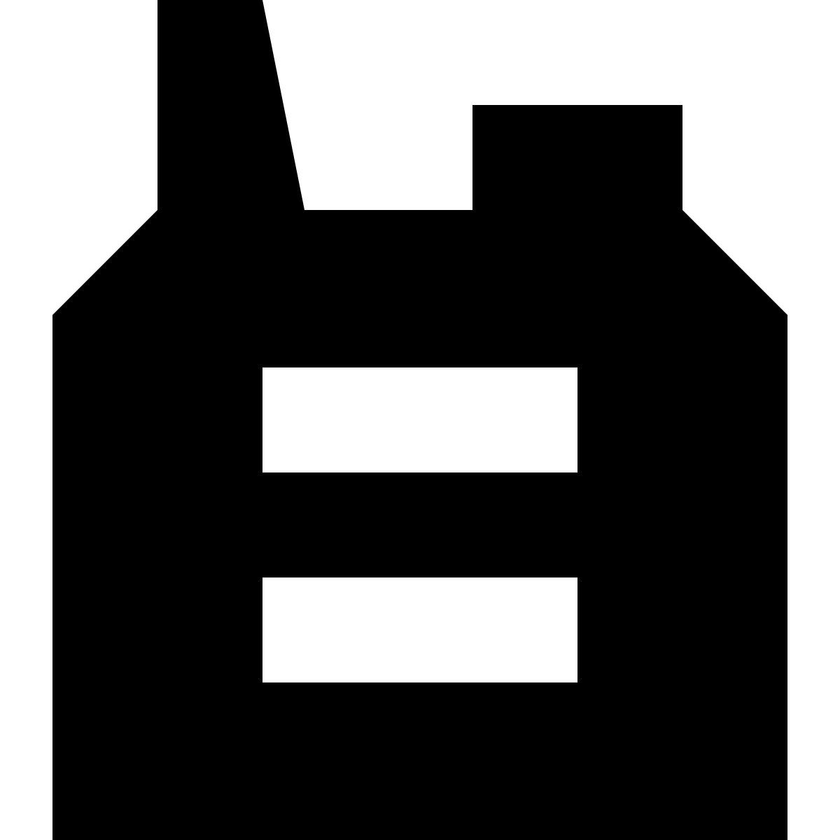 tiny glyph style walkie talkie icon