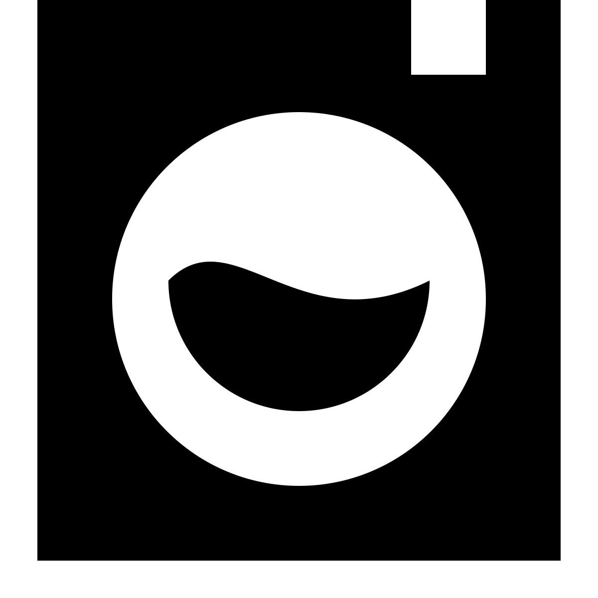 tiny glyph style 洗衣机 icon