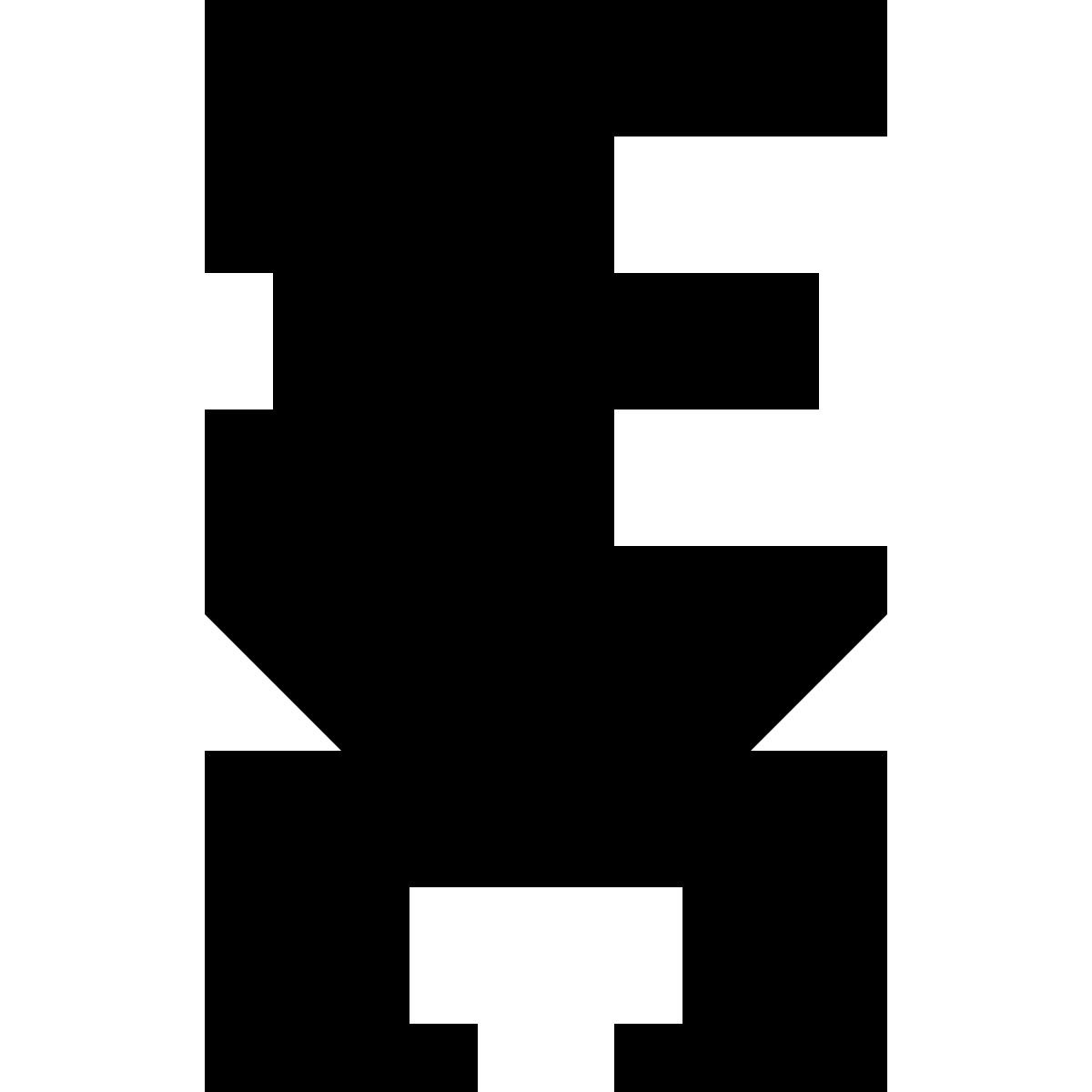 tiny glyph style refrigerador de água icon