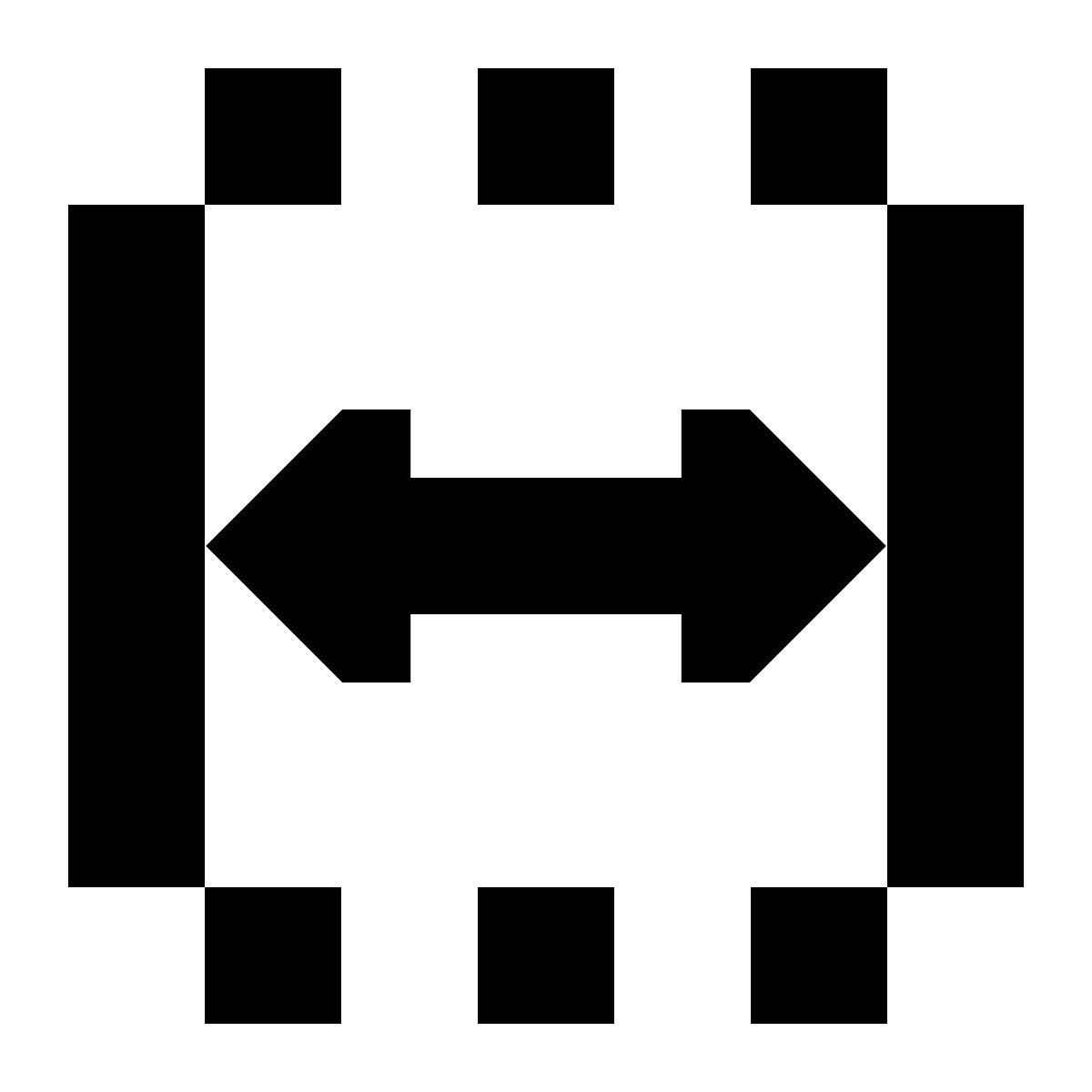 tiny glyph style largeur icon