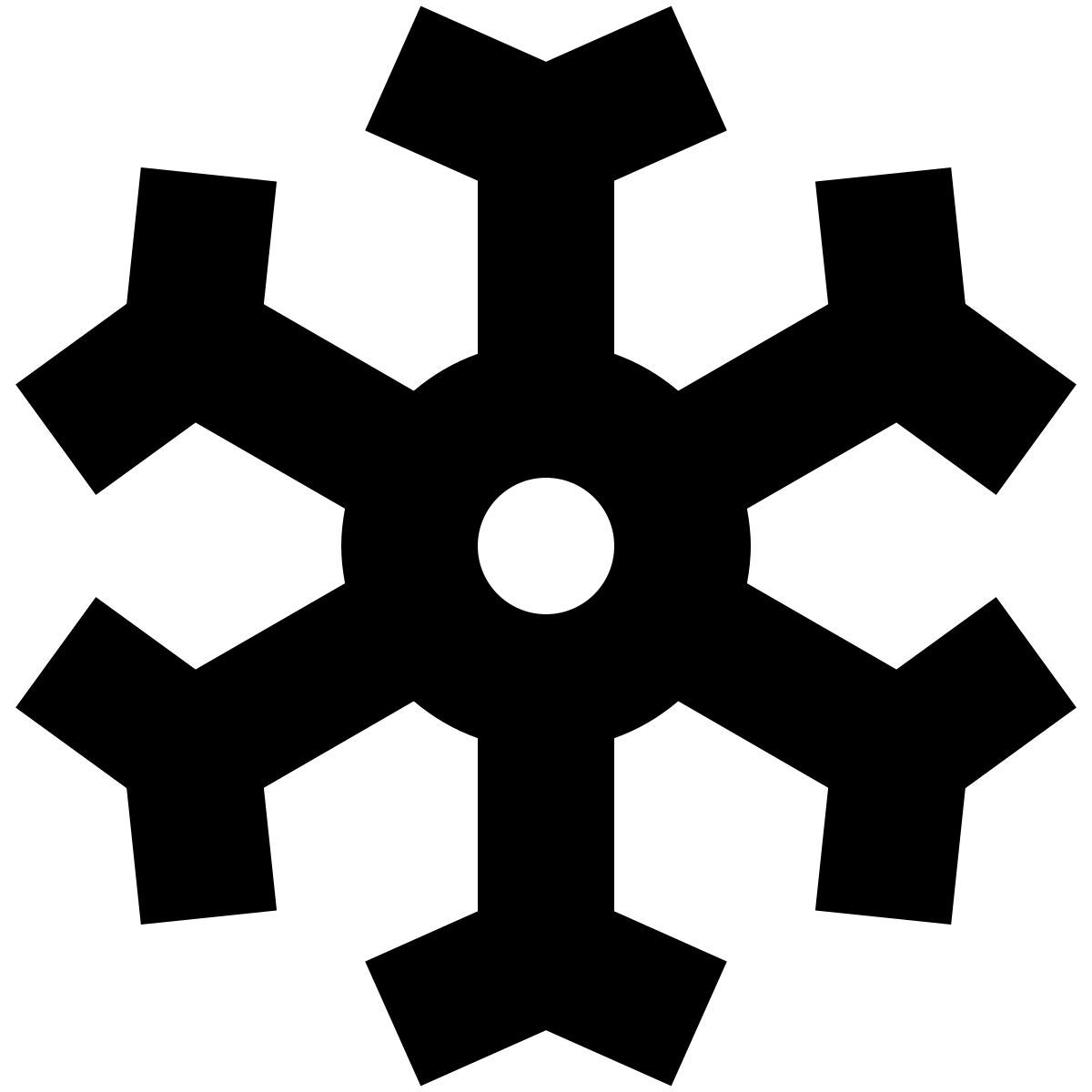 tiny glyph style inverno icon