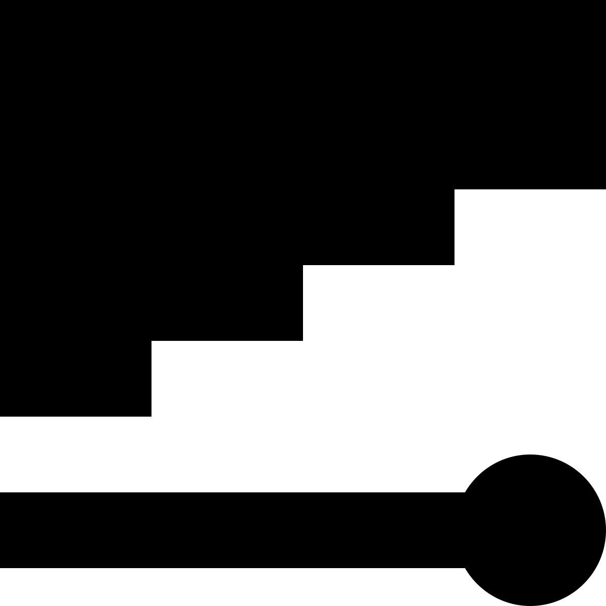 tiny glyph style xylophone icon