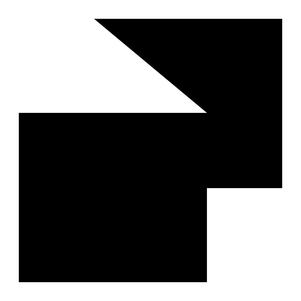 tiny glyph style folheto icon