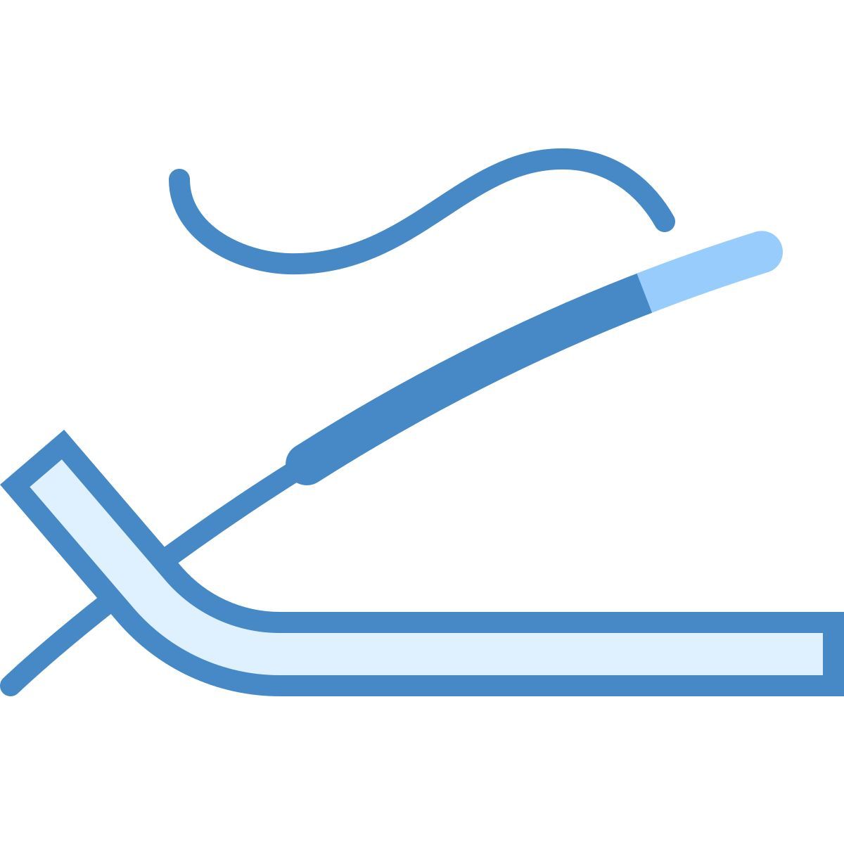 blue ui style stick aromatico icon