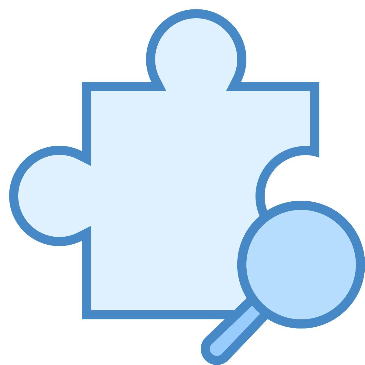 blue ui style 카메라의 addon 식별 icon