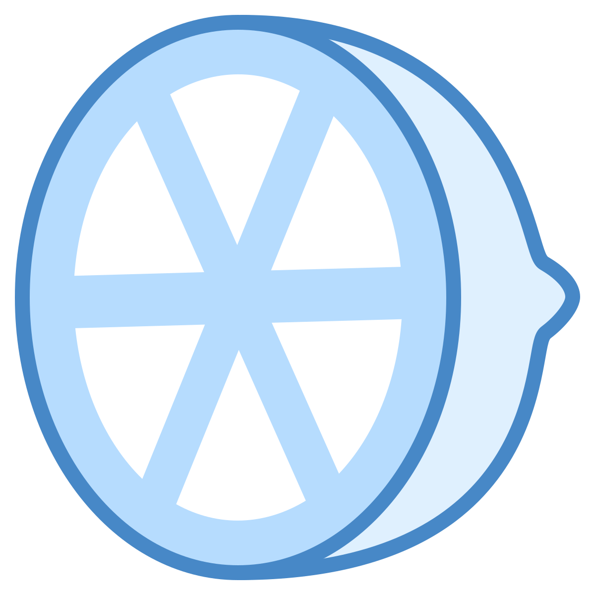blue ui style citrus icon