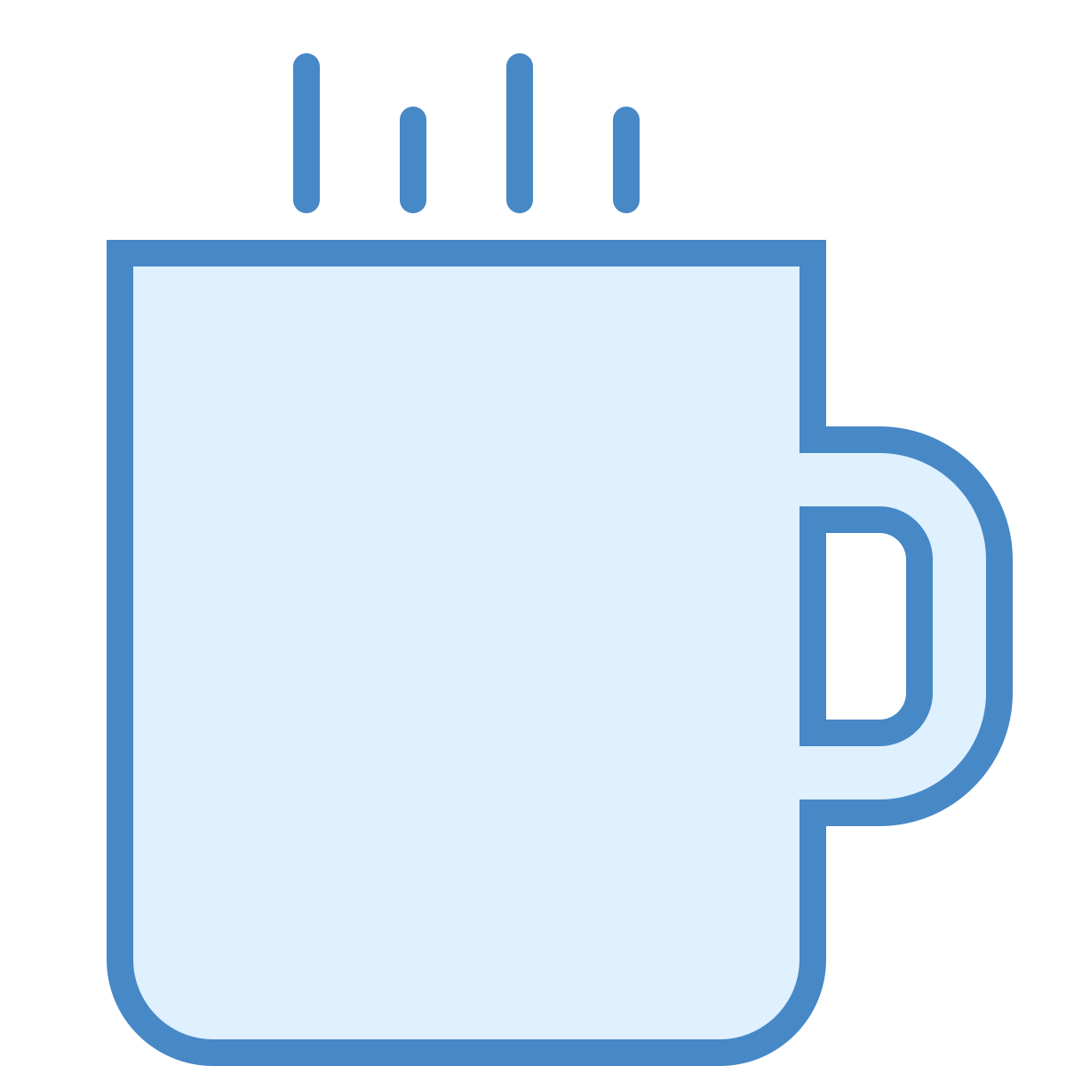 blue ui style cup  v2 icon