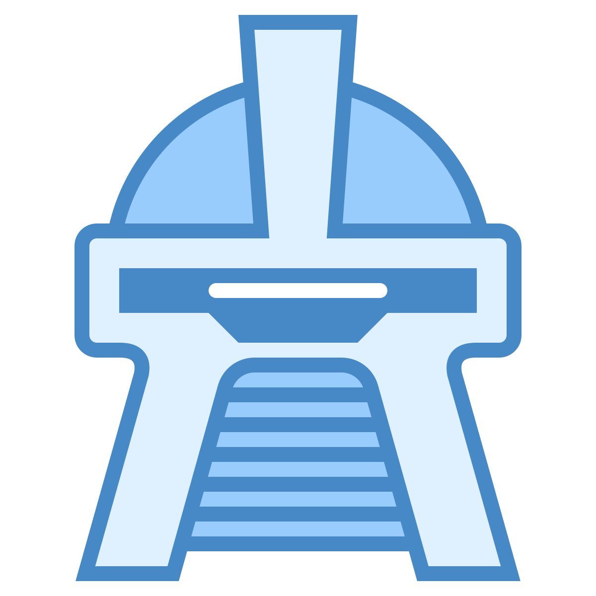 blue ui style cylon head new icon