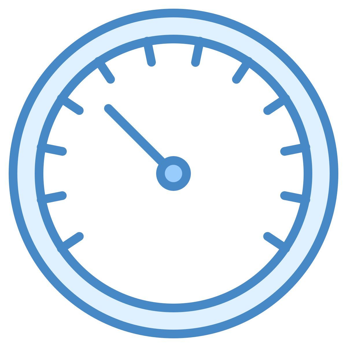 blue ui style 仪表板 icon