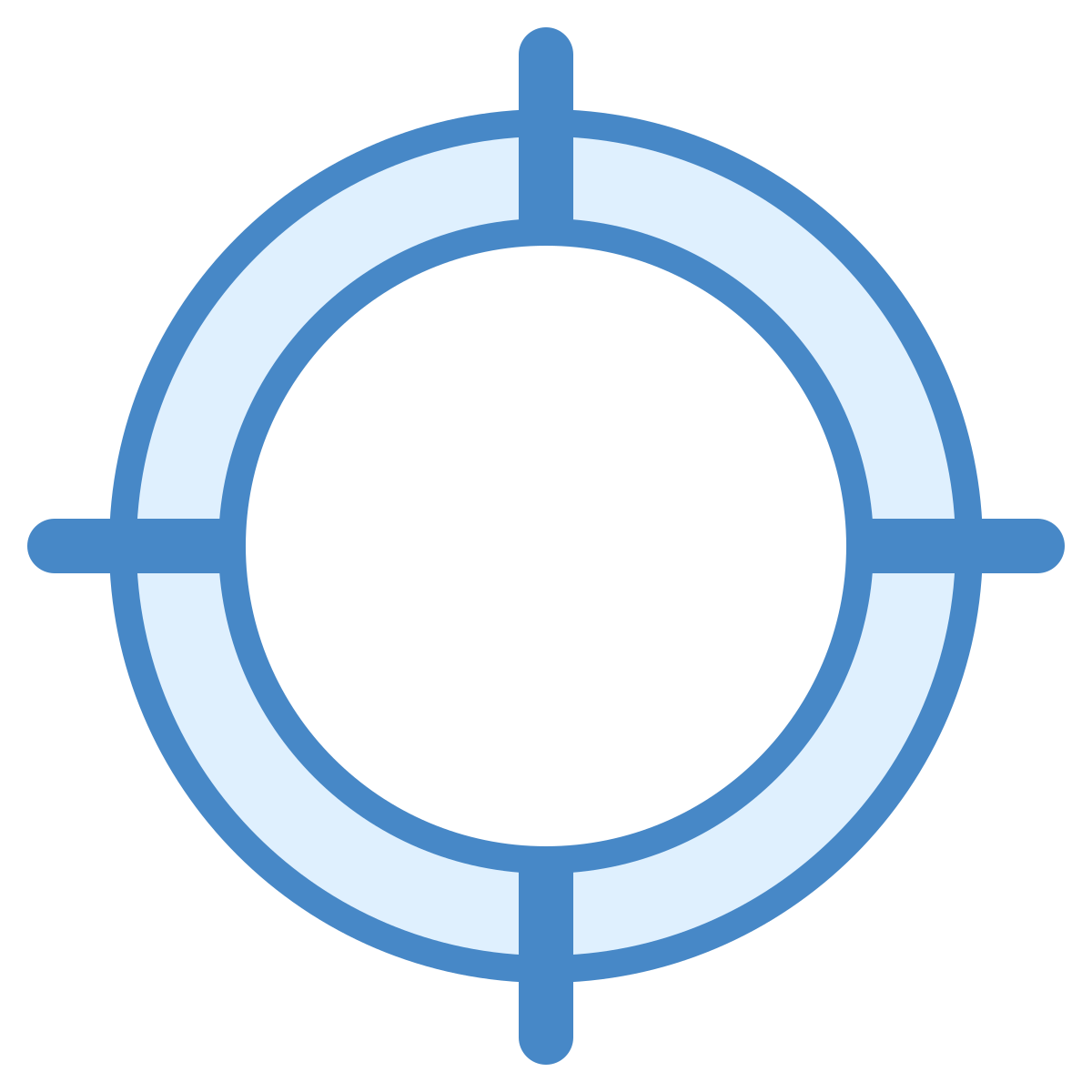blue ui style define location  v2 icon