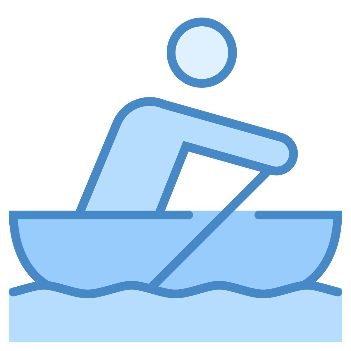 blue ui style canot icon