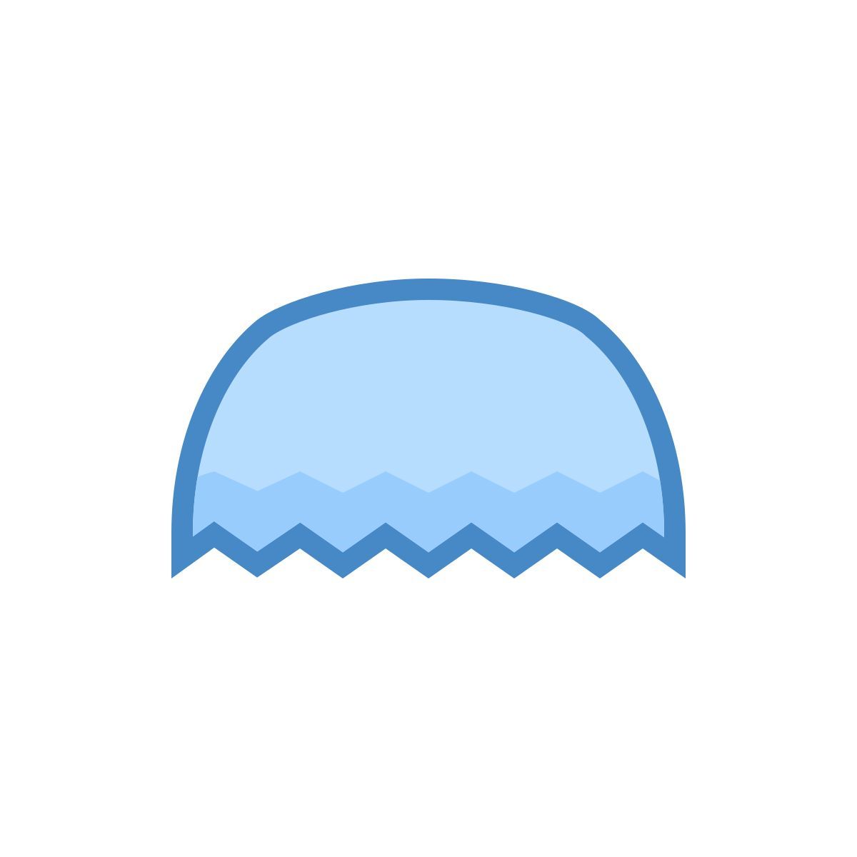 blue ui style dupont schnurrbart icon